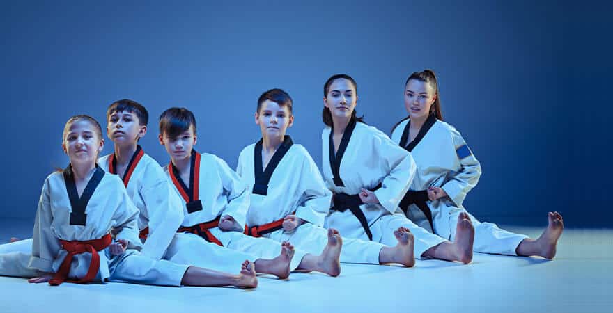 Martial Arts Lessons for Kids in Forney TX - Kids Group Splits