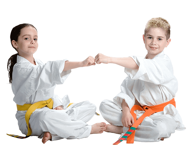 Martial Arts Lessons for Kids in Forney TX - Kids Greeting Happy Footer Banner