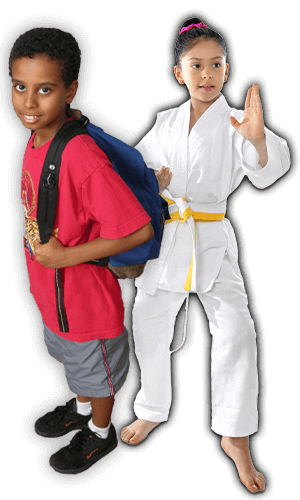 After School Martial Arts Lessons for Kids in Forney TX - Backpack Kids Banner Page